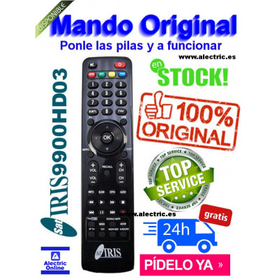 Mando a distancia Iris 9900 HD 03