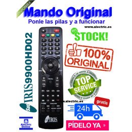 Mando a distancia Iris 9900 HD 02