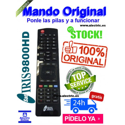 Mando a distancia Iris 9800 HD