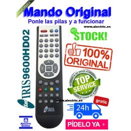 Mando a distancia Iris 9600 HD 02