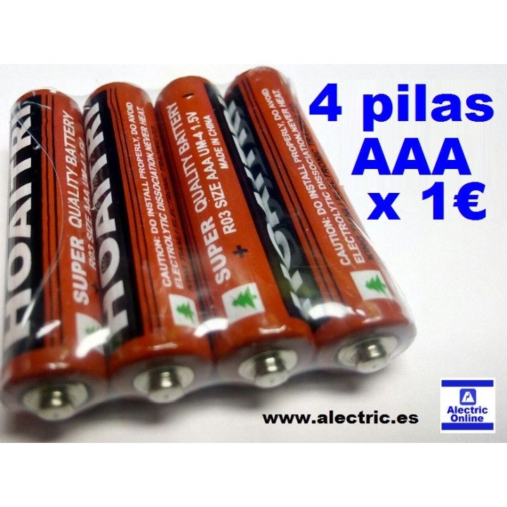 4 pilas AAA