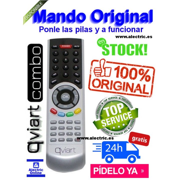 Mando a distancia Qviart Combo