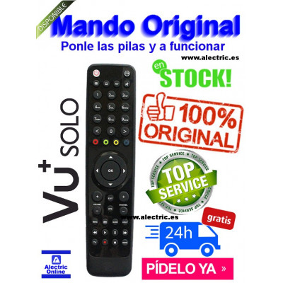 Mando a distancia vu+ solo