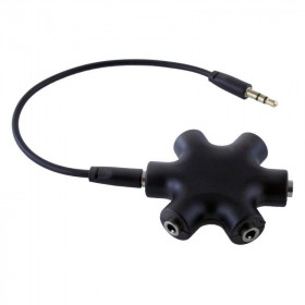 Multiplicador audio Jack 6 salidas
