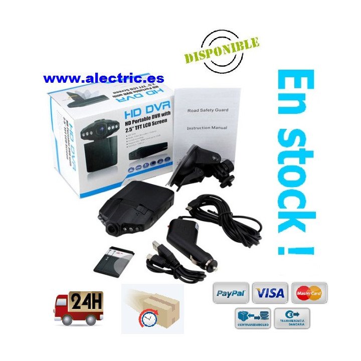 DVR portátil para coche
