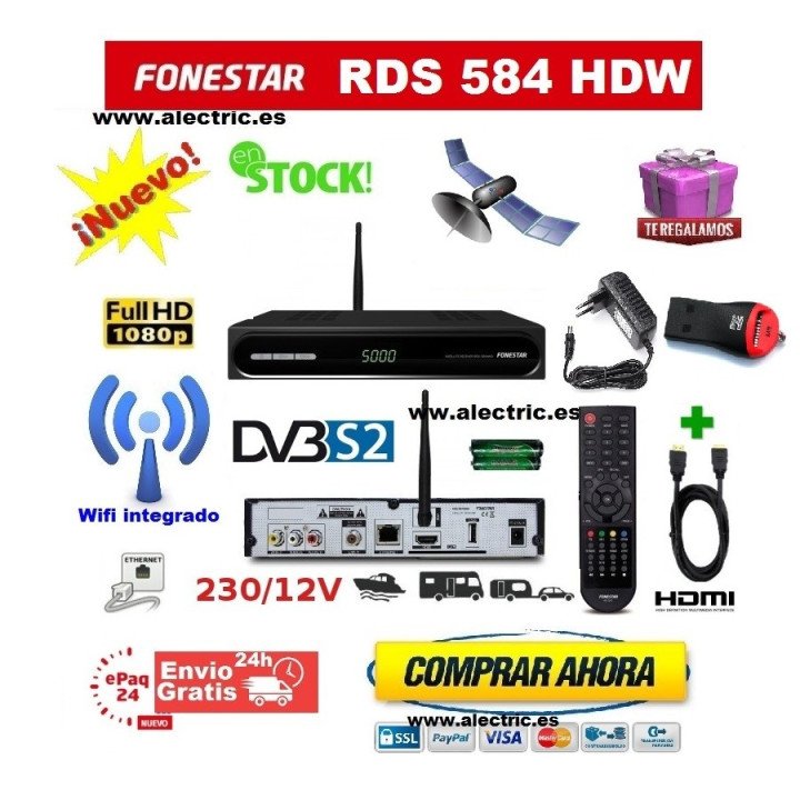 Fonestar rds 584 whd wifi