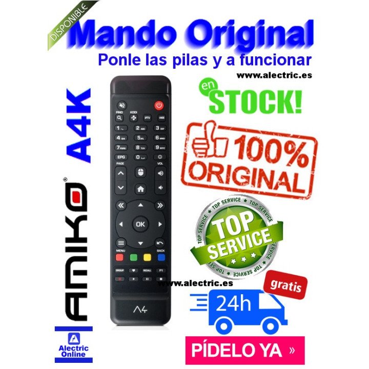 Mando a distancia amiko A4K