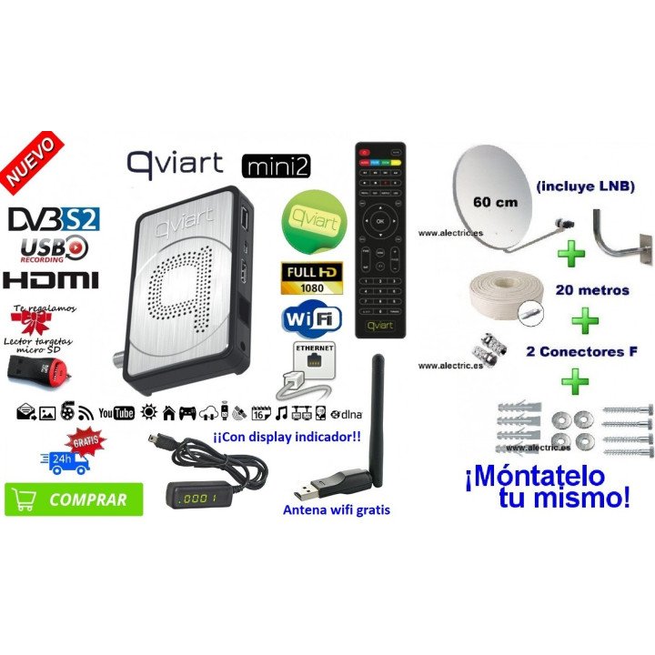 Kit Qviart mini2 + antena