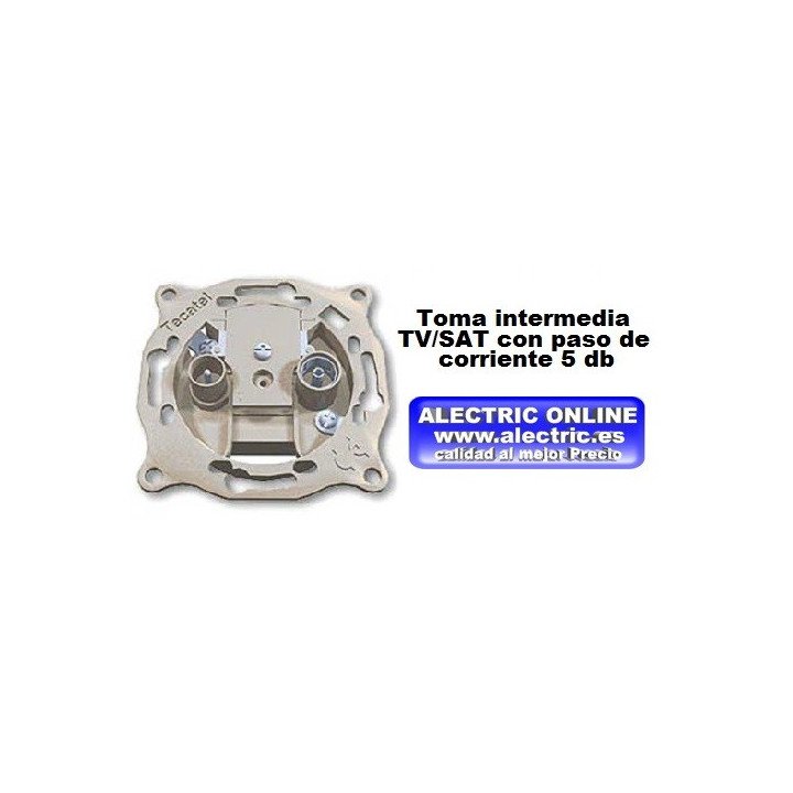 Toma intermedia TV-SAT DC