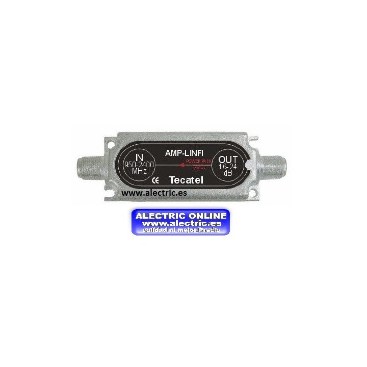 Amplificador de Satélite 16-24dB