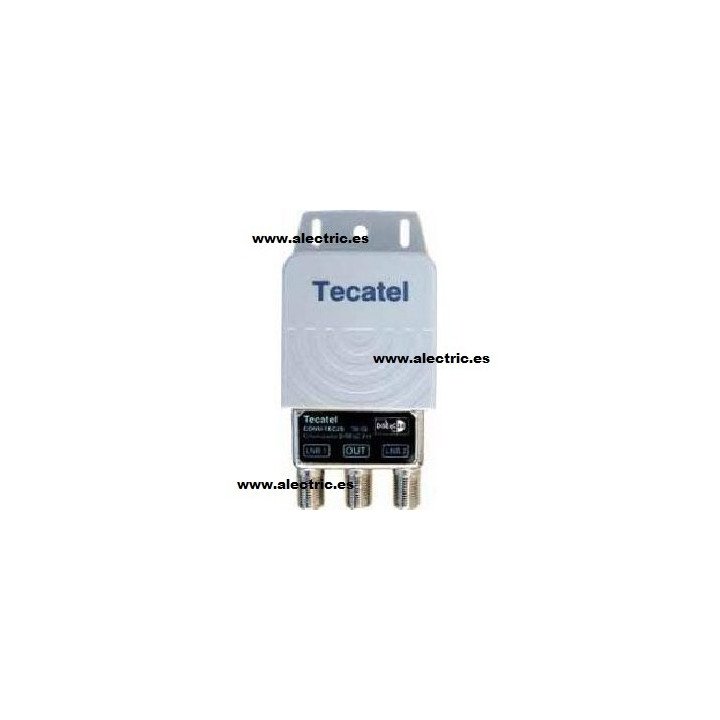 Conmutador DiSEqC 2.0 2 entradas TECATEL