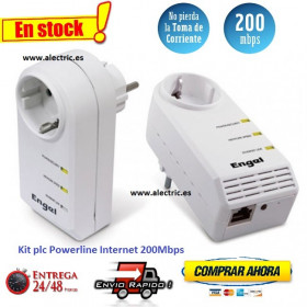 Kit PLC Powerline Internet engel