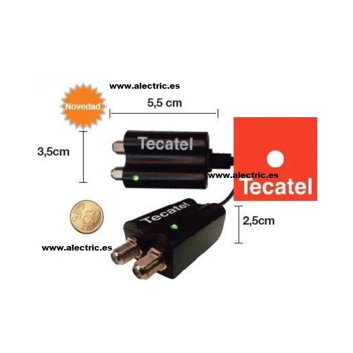 Fuente de alimentación micro 24V 250mA TECATEL 