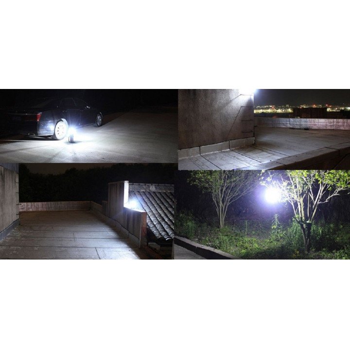 Lámpara camping solar