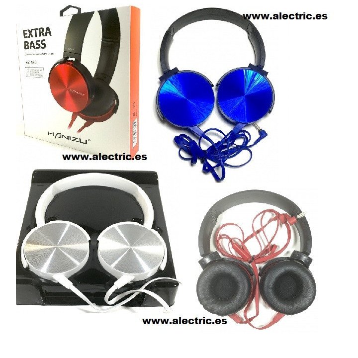 Casco hanizu extra bass hz 450 