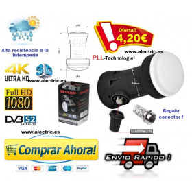 LNB UNIVERSAL SHARP BS1K2ELHD 3D PLL 