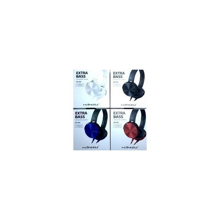 Casco hanizu extra bass hz 450 