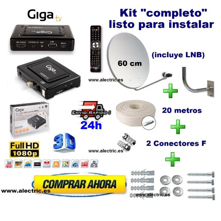 Kit GigaTV + antena