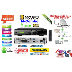 Kit Revez M-Combo HD + antena